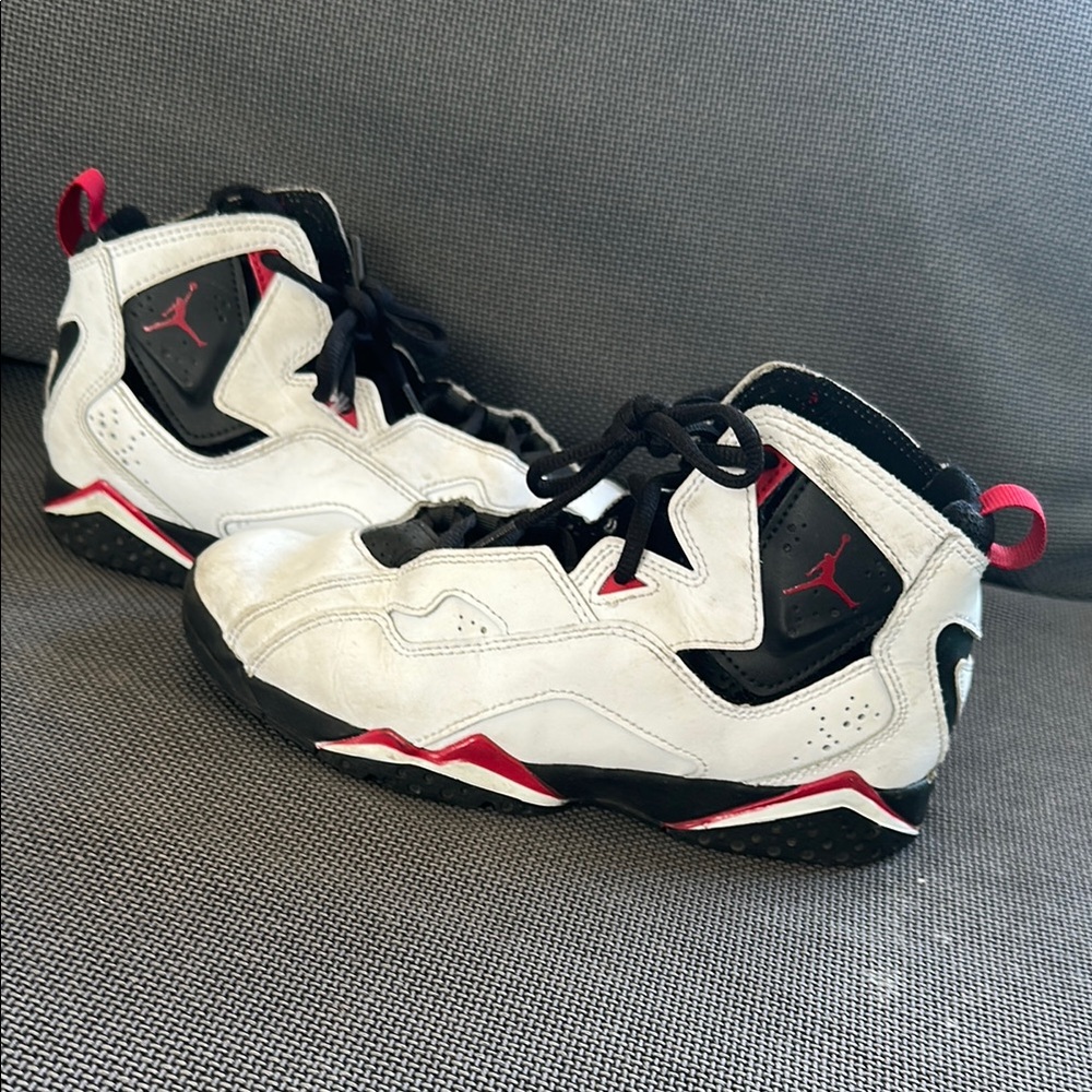 Jordan Kids' White and Black Sneakers